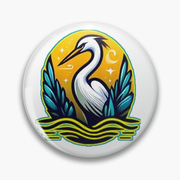 Item preview, White Egret - A Symbol of Grace and Elegance designed and sold by HappyLifeStore6.