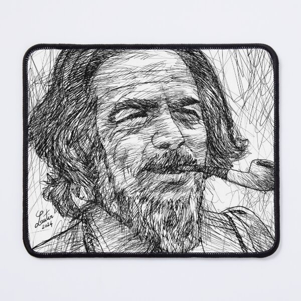 Item preview, ALAN WATTS ink portrait .3 designed and sold by lautir.