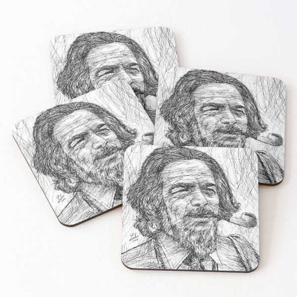 Item preview, ALAN WATTS ink portrait .3 designed and sold by lautir.
