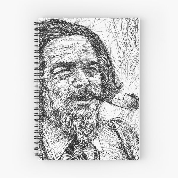 Item preview, ALAN WATTS ink portrait .3 designed and sold by lautir.