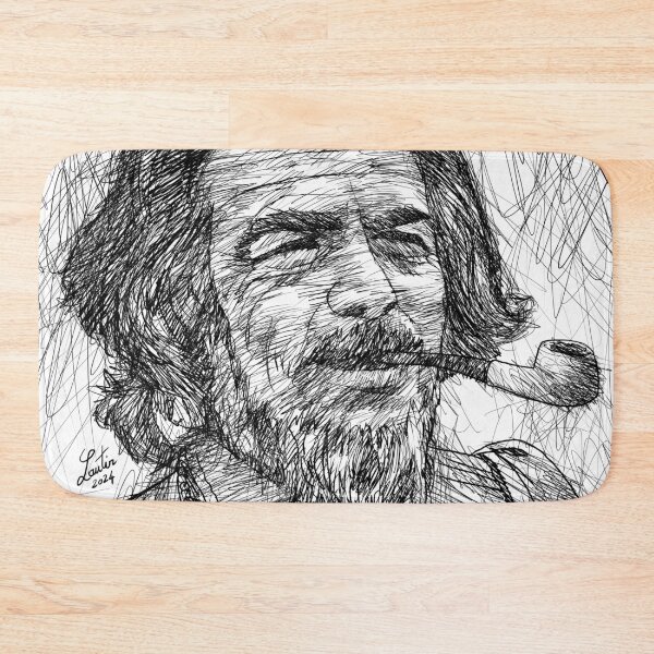 Item preview, ALAN WATTS ink portrait .3 designed and sold by lautir.