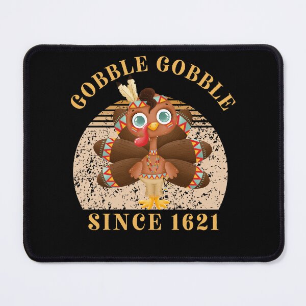 Item preview, Funny Thanksgiving.Thanksgiving Humor.Turkey in a Native American Headdress. designed and sold by JAGA-ALIME.