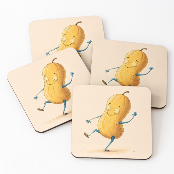 Item preview, Funny dancing peanut character  designed and sold by AhArtMe.