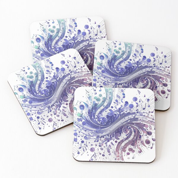 Item preview, Pattern - Music Swirls Design designed and sold by bonnieleigh6902.