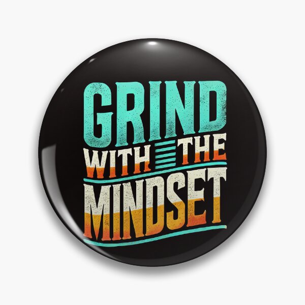 Item preview, Motivational Quote, Grind with the Mindset, Success  designed and sold by Logiamerch.
