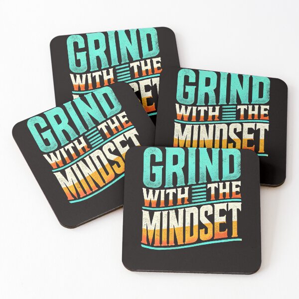 Item preview, Motivational Quote, Grind with the Mindset, Success  designed and sold by Logiamerch.