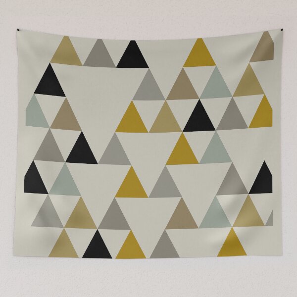 Item preview, Modern Geometric Triangles designed and sold by Mirrafoto.