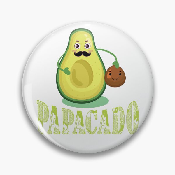 Item preview, Papacado – Funny Avocado Dad Design designed and sold by T-M-Design.