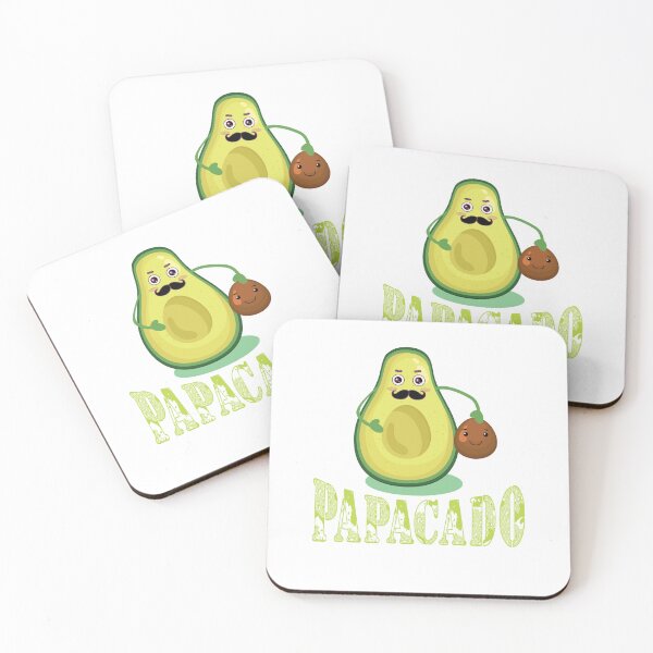 Item preview, Papacado – Funny Avocado Dad Design designed and sold by T-M-Design.
