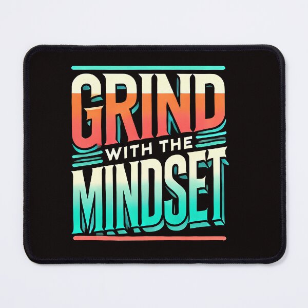 Item preview, Motivational Quote, Grind with the Mindset, Success  designed and sold by Logiamerch.