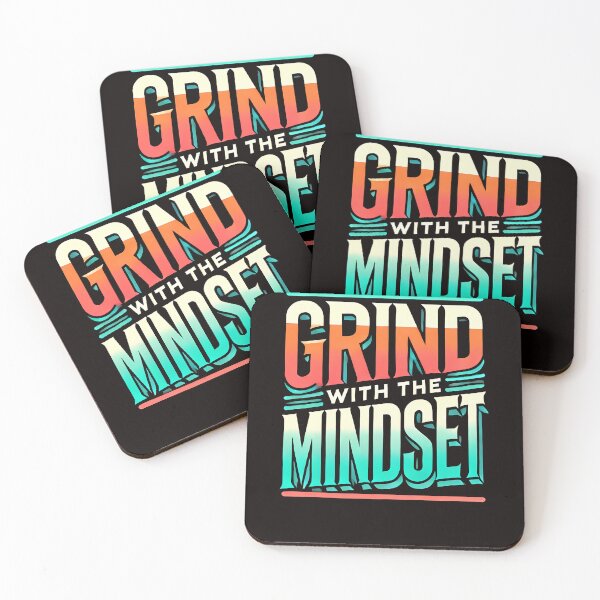 Item preview, Motivational Quote, Grind with the Mindset, Success  designed and sold by Logiamerch.