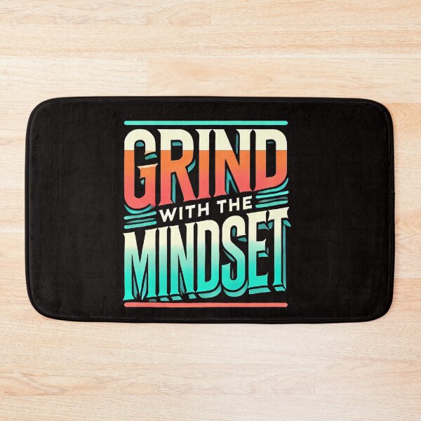 Item preview, Motivational Quote, Grind with the Mindset, Success  designed and sold by Logiamerch.