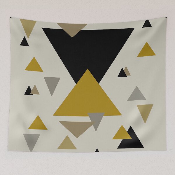 Item preview, Modern Geometric Triangles designed and sold by Mirrafoto.