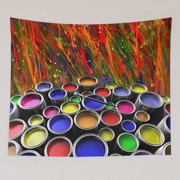 Item preview, Lets Get Painting - Warm Colours designed and sold by Fluid Artzworx.
