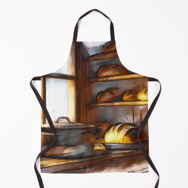 Item preview, Old Fashioned Sourdough Bread designed and sold by Leslie Montgomery Art.