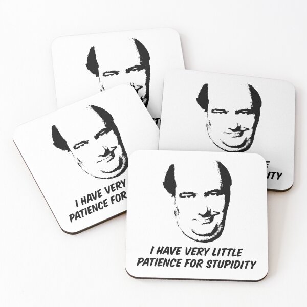Item preview, Kevin Malone — I have very little patience for stupidity designed and sold by ChickenFund.