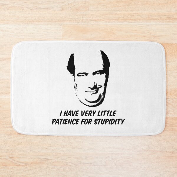 Item preview, Kevin Malone — I have very little patience for stupidity designed and sold by ChickenFund.