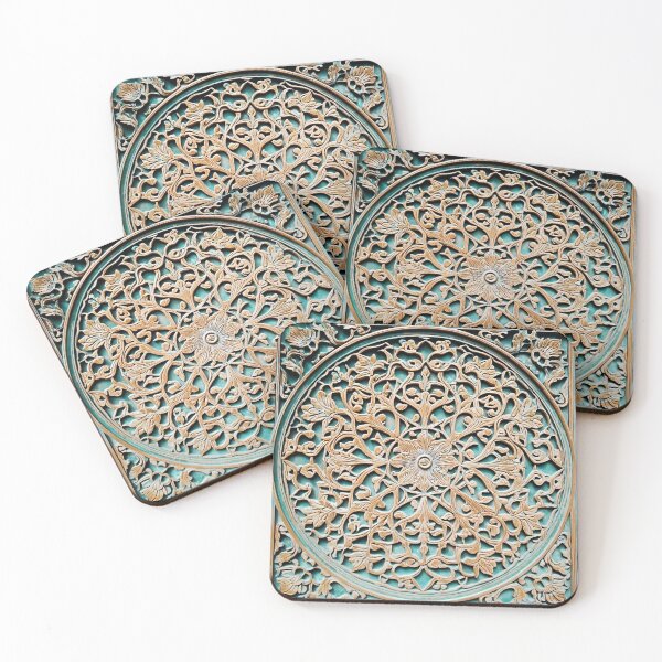 Item preview, Teal Latticework designed and sold by NomadicDreamer.
