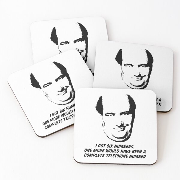 Item preview, Kevin Malone — I Got Six Numbers designed and sold by ChickenFund.