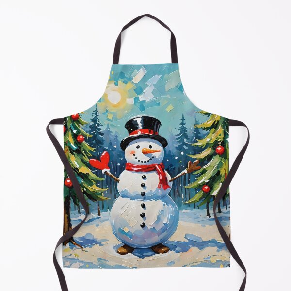 Item preview, Happy Snowman - Winter Illustration designed and sold by Fab-Haven.