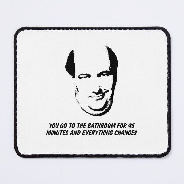Item preview, Kevin Malone — You Go to the Bathroom for 45 Minutes designed and sold by ChickenFund.