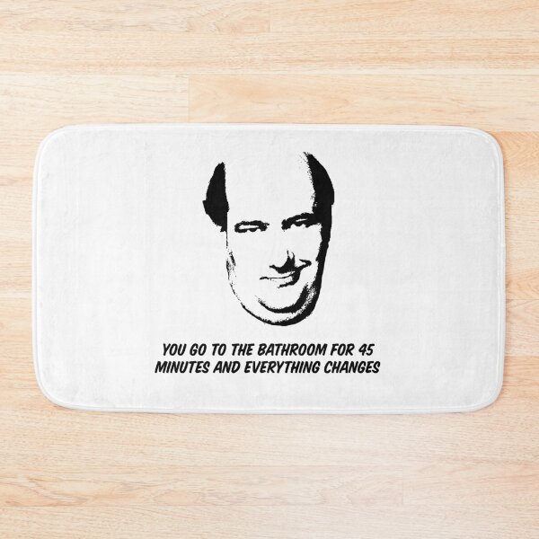 Item preview, Kevin Malone — You Go to the Bathroom for 45 Minutes designed and sold by ChickenFund.