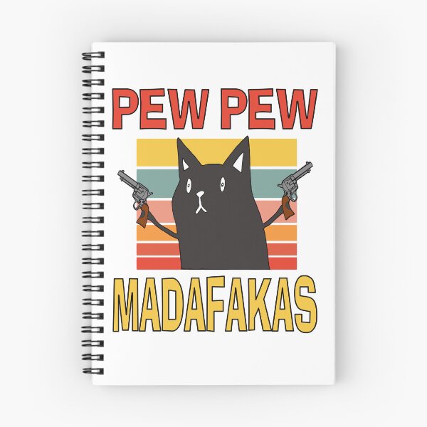Item preview, Classic Cute Funny Pew Pew Cat Lovers designed and sold by Mr-Right-On.