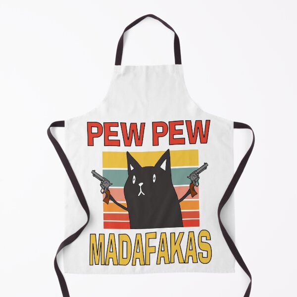 Item preview, Classic Cute Funny Pew Pew Cat Lovers designed and sold by Mr-Right-On.