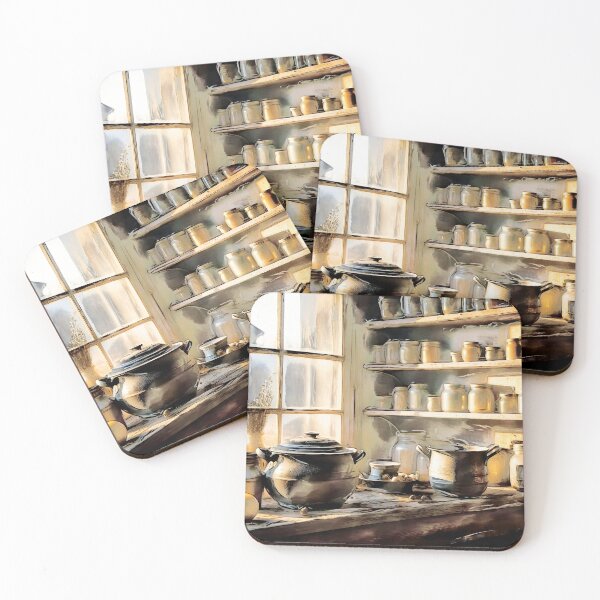 Item preview, The Dusty Pantry Shelf designed and sold by Leslie Montgomery Art.