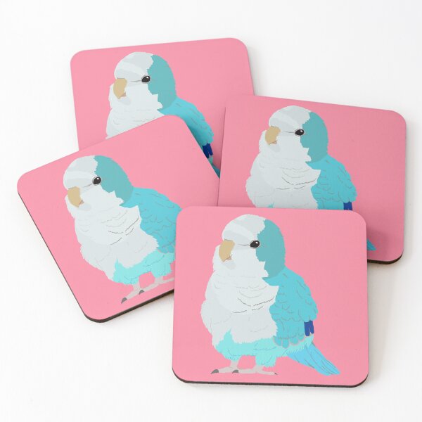 Item preview, Cute Quaker Parrot Blue Version designed and sold by TiffinByLK.