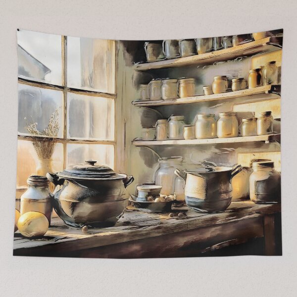 Item preview, The Dusty Pantry Shelf designed and sold by Finding Fortuity.