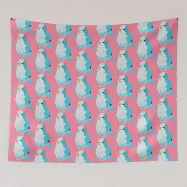 Item preview, Cute Quaker Parrot Blue Version designed and sold by TiffinByLK.