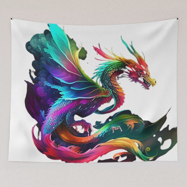 Item preview, Colourful Dragon designed and sold by Zovermind.