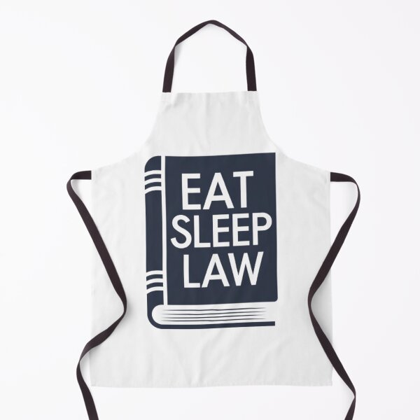 Item preview, Eat Sleep Law Sticker designed and sold by ArtQueen777.