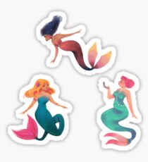 Mermaid sticker sheet Sticker