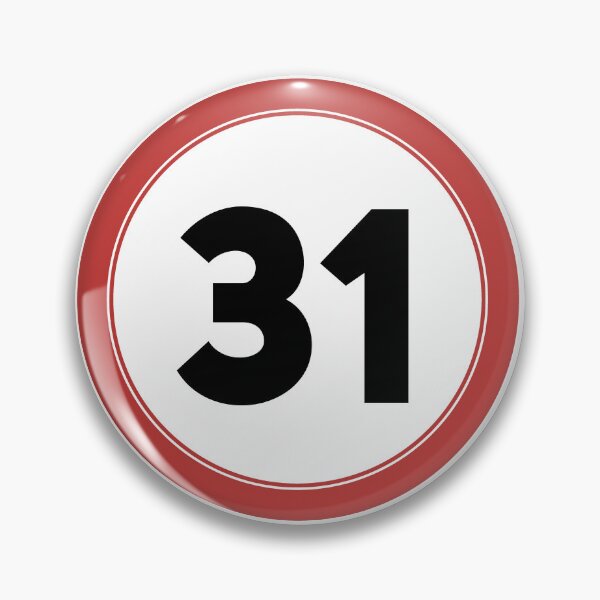 Item preview, Speed limit 31, happy 31st birthday designed and sold by Wolagno.