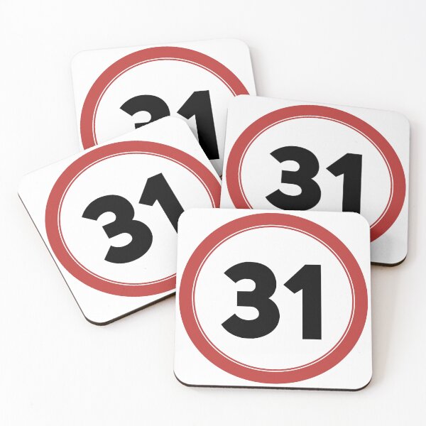 Item preview, Speed limit 31, happy 31st birthday designed and sold by Wolagno.