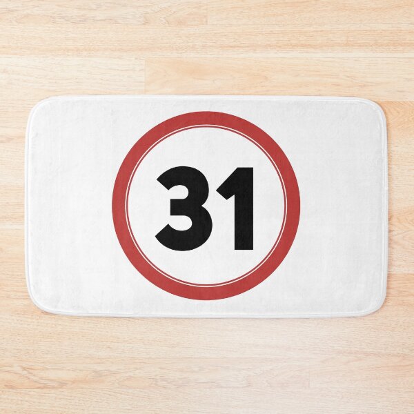 Item preview, Speed limit 31, happy 31st birthday designed and sold by Wolagno.