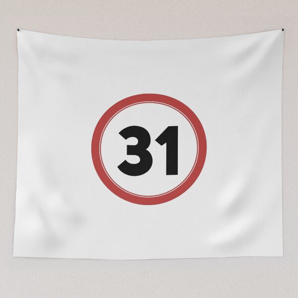 Item preview, Speed limit 31, happy 31st birthday designed and sold by Wolagno.