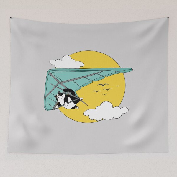 Item preview, Cat Hang Gliding designed and sold by AMERICANCHEEZ.