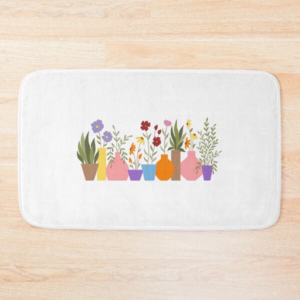 Item preview, Floral Garden Pots designed and sold by flowerheadria.