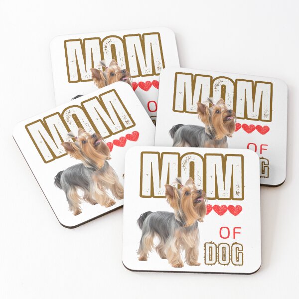 Item preview, Dog Mom of a Yorkshire Terrier– Proud Yorkshire Terrier Lover Gift for Pet Owners designed and sold by Colorful-Garden.