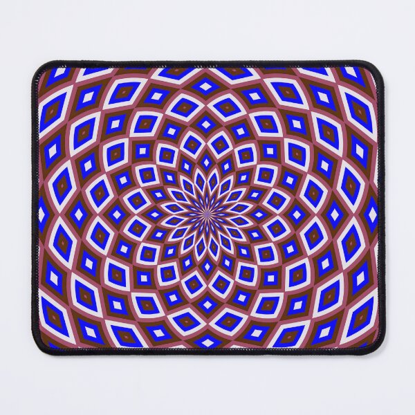 Item preview, Dome Effect Mandala Pattern Brown, Blue designed and sold by taiche.