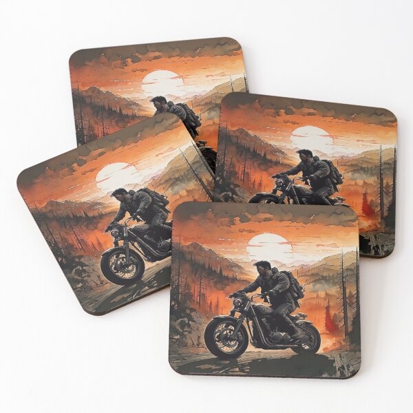 Item preview, The Lone Biker designed and sold by Collection de trésors .