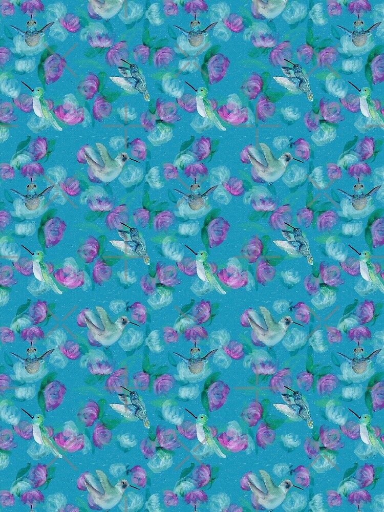 Humminbirds inspired by monet by Stasiajahadi