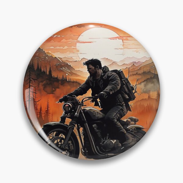 Item preview, The Lone Biker designed and sold by Collection de trésors .