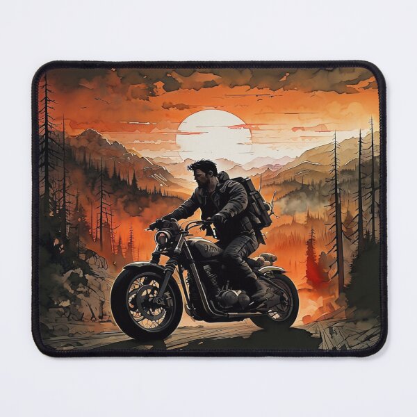 Item preview, The Lone Biker designed and sold by Collection de trésors .