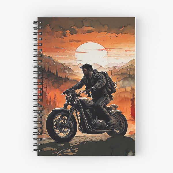 Item preview, The Lone Biker designed and sold by Collection de trésors .