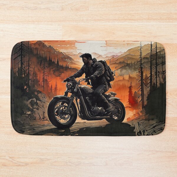 Item preview, The Lone Biker designed and sold by Collection de trésors .