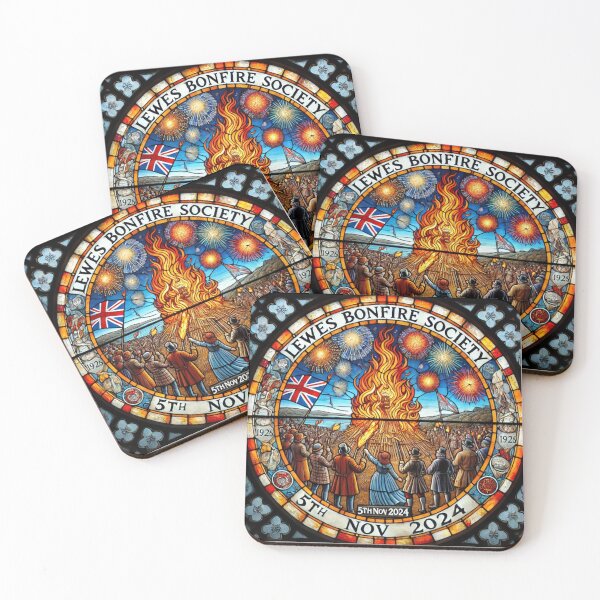 Item preview, Lewes Bonfire Societies designed and sold by FolkFoundry.